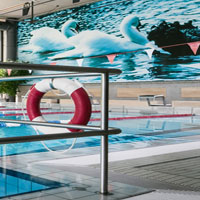 Feierabendschwimmzeit im Schwanseebad